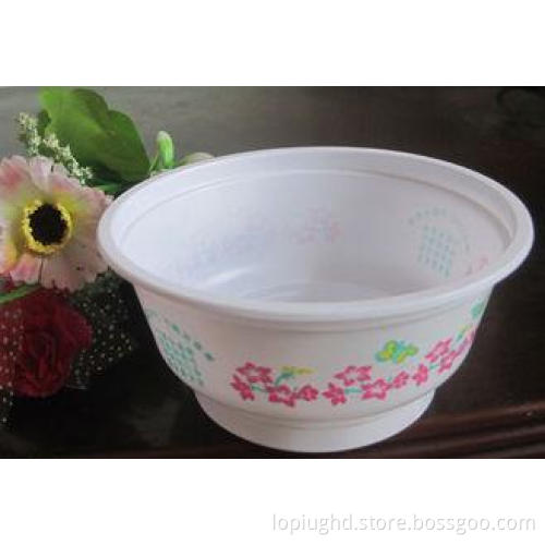 White Plastic Disposable Dessert Cups 360ml 12oz 100 Degree